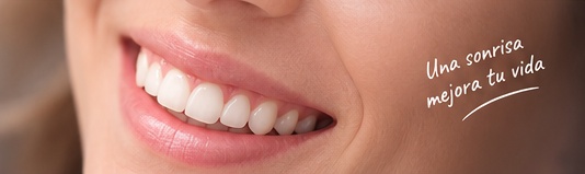 Detalle de una sonrisa
